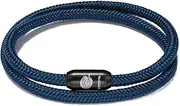 [BTEYIVTA] Handmade Nautical Rope Bracelet for Men Sunproof Colorfast Surfer Braided Paracord Bracelet Unique Choice for Men, Women, Teens & Couples
