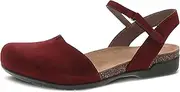 [Dansko] Rowan Sandal for Women - Memory Foam and Cork Footbed for Comfort and Arch Support - Lightweight Rubber Outsole for Long-Lasting Wear - Versatile Casual to Dressy Footwear