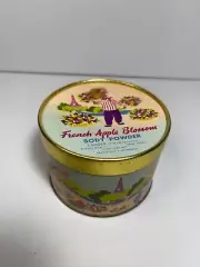 Vintage French Apple Blossom BODY POWDER Lander 10 ounce Lander full box NewYork