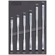 SP Tools SP10046 - Ratcheting Flare Nut Spanner Set - 6 Piece Metric & Imperial