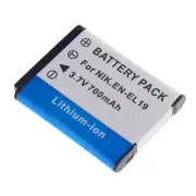 Replacement EN-EL19 Liion Battery for Nikon Coolpix Camera A100 A300 S2550 S3700