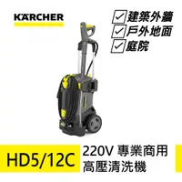 在飛比找PChome24h購物優惠-【德國凱馳 KARCHER】專業用高壓清洗機 HD5/12