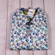 Robert Graham Size M $198 POLAROIDS Short Sleeve Sport Shirt, NWT