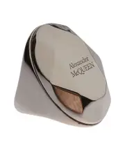 Alexander Mcqueen Faceted Stone Ring