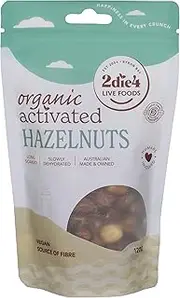 2Die4 Live Foods Activated Organic Hazelnuts 120g