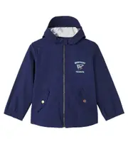 [Bonpoint] Bonpoint Léon patch-appliqué rain jacket Y 10 blue