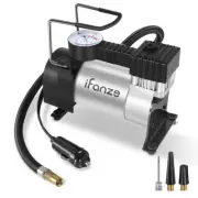 12V Portable Tire Inflator: Air Compressor Pump for Car, Bike & Sports Balls