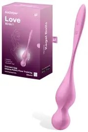 Satisfyer Love Birds 1 8.7" Vibrating & Weighted Kegel Balls