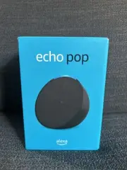 Amazon Echo Pop | Charcoal Wi-Fi and Bluetooth smart speaker with Alexa