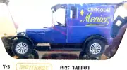 VINTAGE MATCHBOX MODELS OF YESTERYEAR 1927 Y5 TALBOT MENIER VAN TRUCK DIECAST