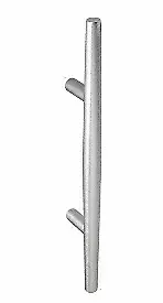 CRL 9590 Aluminum Tapered Door Pull - 8" C.T.C.