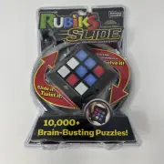 Rubik's Slide Electronic Game Brain Busting Puzzles Rubiks Cube NEW