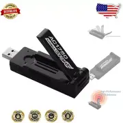 Super-Fast 1750Mbps Dual-Band Wi-Fi USB Adapter—Plug-and-Play for All Devices