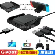 For Nintendo Switch OLED Docking Station TypeC Charging Dock HDMI TV Adapter AU