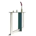 Contemporary Slim Console Table Inspired by Fibonacci Sequence Minimalist Design