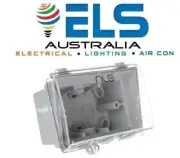 Weatherproof Box IP66 Enclosure Mounting Clear Lid For Power Points Lockable