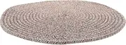 Japanese Woven Floor Pillow Round Seat Cushion for Sitting Floor Elegant Mat for Home Decoration Rustic Design for Living Bedroom Meditation Spaces