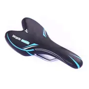 Hollow Mountain Bike Saddle Comfortable Bike Seat Highway Bicycle Cushion blue