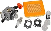 Carburetor Fuel Filter Gaskets Kit 41801200615 Fit for for Sti/hl FS89 FS89R FS91 FS91R FS111 FS111R FS111RX Brushcutter