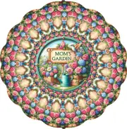 10in Moms Garden metal wind spinner