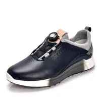 在飛比找蝦皮購物優惠-ECCO高爾夫球鞋真皮休閒運動鞋固定釘防滑戶外GOLF SH
