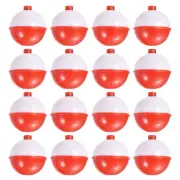 1.75 Inch Fishing Bobbers, 30 Pack Plastic Push Button Round Fishing Float