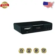 Compact ATSC Digital Converter Box with Media Player & USB Recording Function