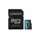 Kingston 256GB microSDXC Canvas Go Plus 170R A2 U3 V30 Card 記憶卡 SDCG3/256GB