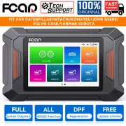 FCAR Construction Machinery Diesel Scan Tool DPF Regen For Caterpillar Komatsu