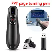 2.4G Wireless Powerpoint Presentation Remote PPT Presenter Laser Pointer Clicker