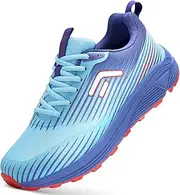 [FitVille] Running Shoes Men's Extra Wide Trail Running Shoes Road Running Shoes Wide Trainers Lightweight Sports Shoes Outdoor Shoes Comfortable Fitness Shoes Trekking Shoes
