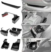 Utiiy Center Console Organizer Compatible with Jeep Wrangler JL/JLU 2018-2025&Gladiator JT 2020-2025 (24+ 5PCS Center Console Organizer)