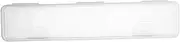 FIXOSHEE Clear Travel Toothbrush Case with Hook Portable Toothbrush Holder for Easy Organization for Camping Travel and Daily Use Sturdy Easy to Clean Storage Box