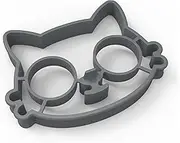 Fred & Friends FUNNY SIDE UP Silicone Egg Mold, Cat, small - 5161077