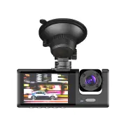 S1 2 Inch Dash Cam 3-way HD 1080P Three-lens Parking Monitor with Night Vision Car DVR