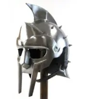 Medieval Roman Gladiator Armor Helmet Movie Replica Helmet Spartan Knight