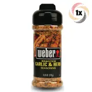 1x Shaker Weber Roasted Garlic & Herb Seasoning | 6.25oz | Gluten & MSG Free