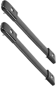 Amosfun Ergonomic Guitar Case Handles Secure Metal End Caps Screws for Audio Rack Cabinet Home Speaker