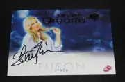 2017 Benchwarmer STACY FUSON Dreamgirls #45 SWEET DREAMS Holo Foil Auto PLAYBOY