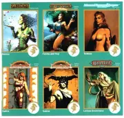 TSR 1993 Uncut Series Collector Cards -A18-1