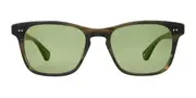Garrett Leight TORREY SUN DGFR/GRN Men's Sunglasses Green Size 51