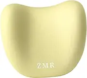 TENOL Headrest for Office Chair Memory Foam Neck Pillow Removable Cover Multifunctional Ergonomic Neck Cushion for Car Office Hotel, Yellow