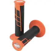 ProTaper Clamp-On Half-Waffle Grips Orange/Black