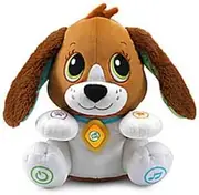 LeapFrog Speak and Learn Puppy - Interactive Educational Soft Plush Dog, Encourages Conversations - 610103 - Multicoloured