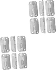 MUCKLILY 2sets Stainless Steel Cooler Hinge Replacement Kit Resistant and Reliable Hinge for Freezers and Ice Chests 6pcs*2