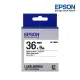 【民權橋電子】EPSON LK-7WBN 白底黑字 標籤帶 一般系列 (寬度36mm) 標籤貼紙 S657401