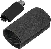 Mic Sleeve - Portable Microphone Cover, Elastic Mic Grip Sleeve, Recording Mic Accessory | Black Lightweight Microphone Protector With Durable Stretch, Professional Mic Cover For Teachers, S