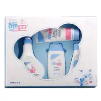 在飛比找蝦皮購物優惠-公司貨，免運（附提袋）Sebamed 施巴 嬰兒粉藍熊語大四