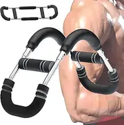 Twister Arm Exerciser,Adjustable Spring Workout Bar, Forearm Triceps Chest Enhanced Exercise Strengthener,Portable Home Fitness Equipment