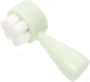 Healeved Facial Cleansing Brush Double Head Face Brush for Pore Deep Cleansing Gentle Exfoliation and Skin Massage Safe for Adults and Durable and Easy to Use